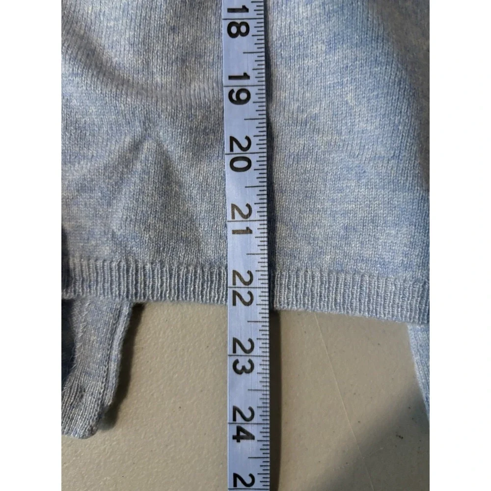 NWT Good Harbour Store XL‎ Women's Blue Cardigan 100% Cashmere